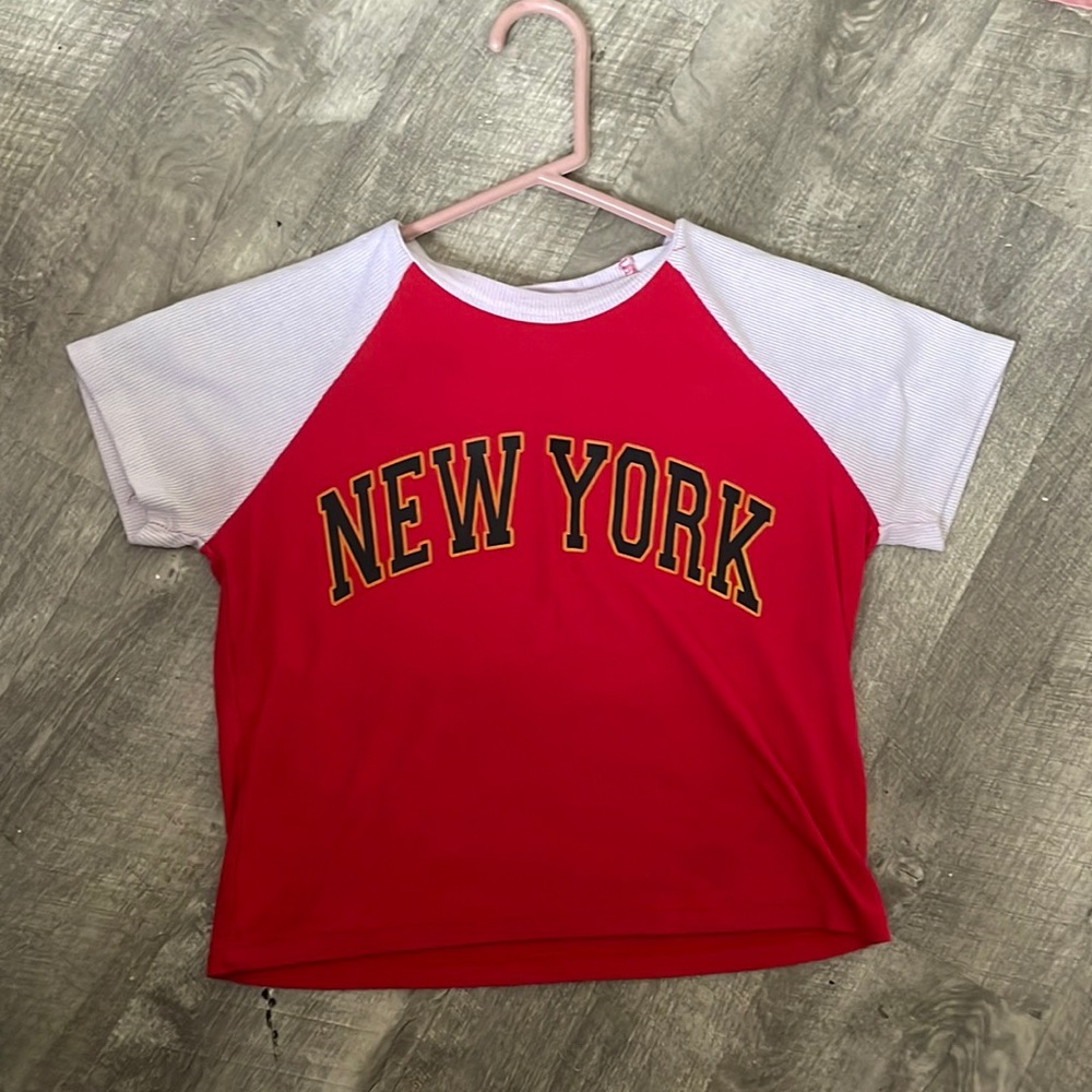 New York crop top